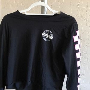 Hollister cropped long sleeve